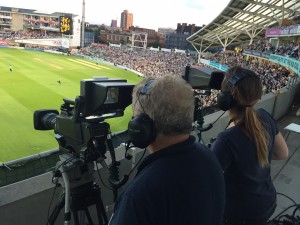 Our gantry cameras covering Surrey at the T20 Cricket
